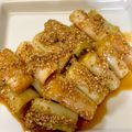 あい♪らんど's cooksnap of when they made ごま香る☆トロトロ焼き白ネギ♪.