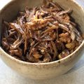 Moggieneko's cooksnap of when they made 生姜黒糖くるみ入りの田作り.