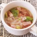 あーこ姐's cooksnap of when they made 簡単！アボカドとベーコンの食べるスープ.