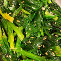 りょっつ's cooksnap of when they made ごま油が合う◎ほうれん草の塩昆布和え.
