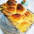 ♪としクック♪'s cooksnap of when they made 羊羹マーブル食パン.