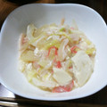 ramieru's cooksnap of when they made 白菜とカニカマと豆腐のとろとろ煮.