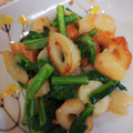 morinoco's cooksnap of when they made カブと魚介のオイスター炒め！.