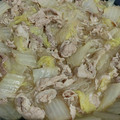 Gacky's cooksnap of when they made 白菜と豚こまと春雨のうま煮.