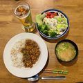 Champbell's cooksnap of when they made パクパク♡野菜たっぷり甘口ドライカレー.