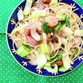 ふたごゆき's cooksnap of when they made 栄養満点！チンゲン菜のペペロンチーノ.
