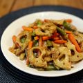マルんちの丸顔's cooksnap of when they made 蓮根・しめじ・人参の甘辛黒酢炒め★副菜.