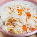 くまじ◎'s cooksnap of when they made 簡単!爽やか!紅しょうがの炊き込みご飯.