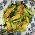 クックDYO7CT☆'s cooksnap of when they made 小松菜と薄揚げのポン酢炒め.