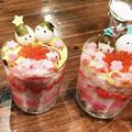 Sun Flover's cooksnap of when they made 七夕に！スプラウトのカラフルカップ寿司.