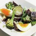 新妻あや's cooksnap of when they made ブロッコリーとさつま芋の春色サラダ❀.