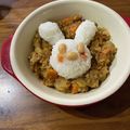 まめ郎's cooksnap of when they made くまちゃんカレー.