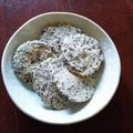 コズカナ's cooksnap of when they made パリパリ！おからゴマチーズせんべい.