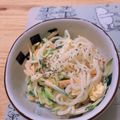 sahoriiii's cooksnap of when they made ✿胡麻マヨ醤油no春雨サラダ✿.