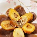 みぽぽ37's cooksnap of when they made こんにゃくとごぼう天の甘辛煮.