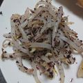 のんびりつくろう's cooksnap of when they made ☺材料２つ！簡単♪もやしのゆかり和え☺.