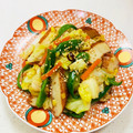 あっこ姉's cooksnap of when they made 春キャベツとさつま揚げのさっと炒め.