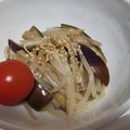 fu♪♪'s cooksnap of when they made レンジで簡単☆茄子ともやしの中華サラダ。.
