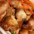 jukeee's cooksnap of when they made 豚肉の野菜巻き.