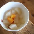 みるく茶's cooksnap of when they made 大根とにんじんの煮物.