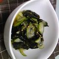 ＊とみこ＊'s cooksnap of when they made きゅうりとわかめのポン酢のもの？.