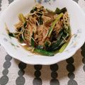 ﾁｲﾁｬﾝﾏﾏ's cooksnap of when they made ニラ好きさん必見☘️ワンパンニラもやし.