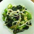 シャンプーハット's cooksnap of when they made もやしとわかめの柚子胡椒ポン和え☆.