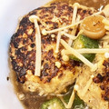 クック8GAW0A☆'s cooksnap of when they made 麩の和風煮込みハンバーグ.