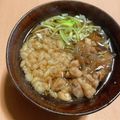 yakianago's cooksnap of when they made かしわ南そば.