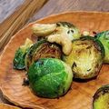 クックパッド広報's cooksnap of when they made 芽キャベツとカシューナッツのスパイス炒め.