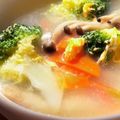 マンゴーがだいすき♪'s cooksnap of when they made «“たまごとじスープ+具色々”».