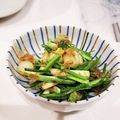 ねここfm's cooksnap of when they made リカちゃんの♡のびるのおかか炒め.