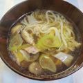 ケメラルド's cooksnap of when they made 薬味たっぷり♪ツナきのこ汁つけうどん.