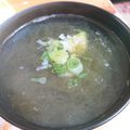 くみ茶☆'s cooksnap of when they made 俺の沼 (とろろ昆布入りスープ).