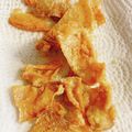 makiyuzu's cooksnap of when they made ノンフライヤーで簡単カリカリ鶏皮せんべい.