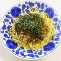 美味礼讚's cooksnap of when they made 白だしで♪簡単絶品☆豚高菜パスタ.