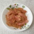 puniＫ's cooksnap of when they made パリパリりんごチップス.