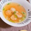 茶太郎ラッシュ･ω･'s cooksnap of when they made 残った餃子のあんで♪絶品餃子団子スープ.