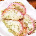 木漏れ日の台所's cooksnap of when they made かまぼこの磯辺揚げ.