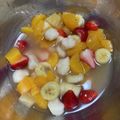 竹富島で会いましょう's cooksnap of when they made 懐かし給食の♡フルーツポンチ風.