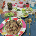 sakuraロゼット's cooksnap of when they made アボカドと半熟卵のわさび醤油和え.