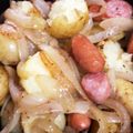 tecalin's cooksnap of when they made 新じゃがとウインナーで☆ジャーマンポテト.