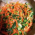あやひまわり's cooksnap of when they made 小松菜とにんじんのナムル.
