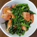 ワタまさちゃん's cooksnap of when they made ～ほうれん草とトマトのお浸し風サラダ～.