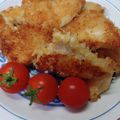 ひっこ's cooksnap of when they made 簡単！柔らか♪鶏むね肉のマヨ醤油フライ☆.