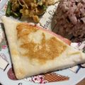 karingo425's cooksnap of when they made ★我が家の定番★はんぺんハムチーズサンド.