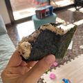 Rose2264's cooksnap of when they made 塩昆布チーズのオートミールおにぎり.