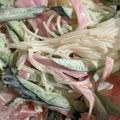 クック766L8K☆'s cooksnap of when they made 簡単美味しい♡麺つゆマヨの春雨サラダ♪.
