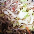 ♬あじさいのレシピ♬'s cooksnap of when they made 挽き肉ともやしのオイスターソース炒め.