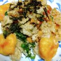 xyzクック's cooksnap of when they made 栄養満点！抗酸化対策！玄米納豆チャーハン.